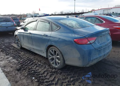 2015 Chrysler 200 S z USA, uszkodzony, nr VIN 1C3CCCBB5FN550766